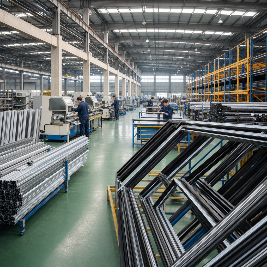 YULUX aluminum window and door manufacturing support in Foshan