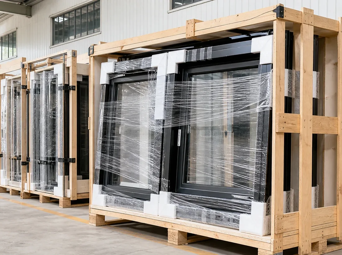 Export Packing for Aluminium Windows and Doors: What Buyers Should Check