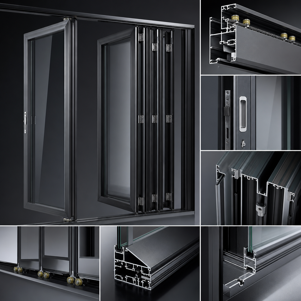 Bi-Fold Doors structure detail 1