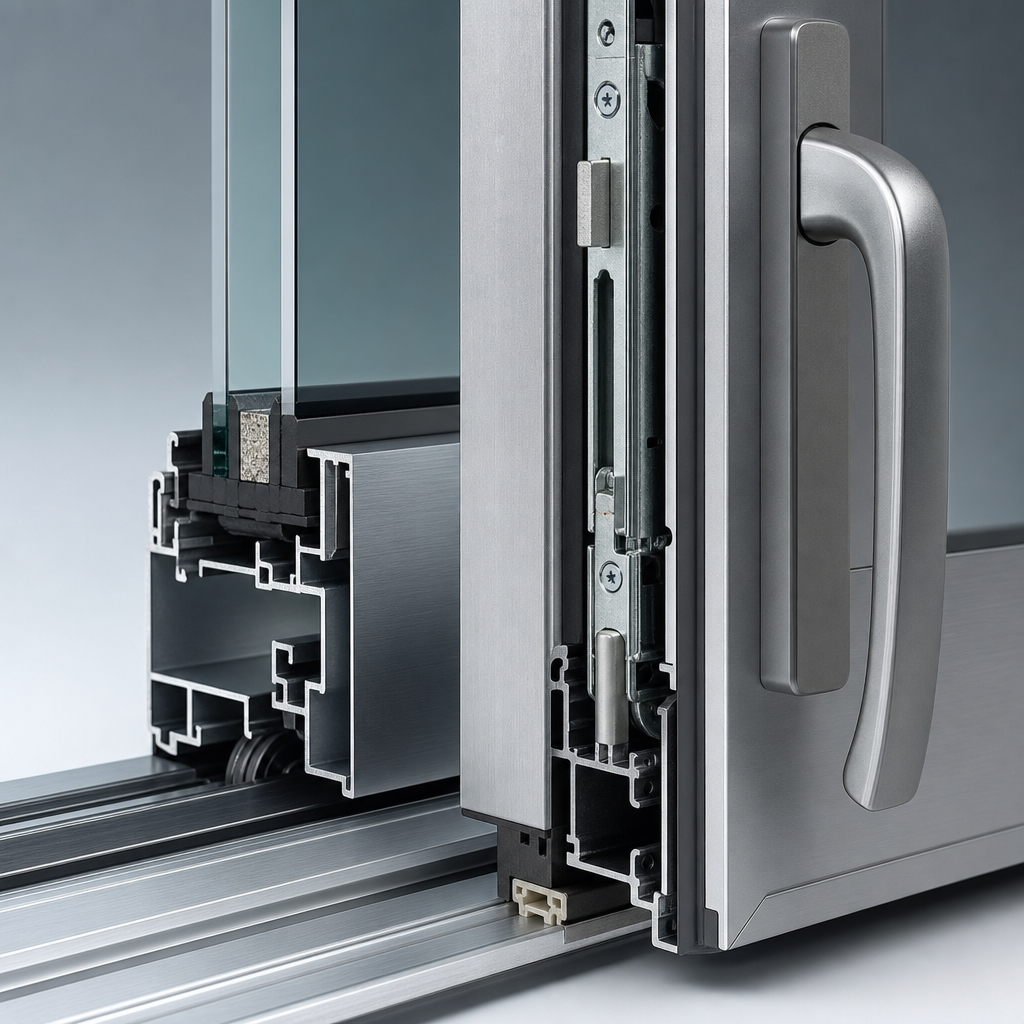Lift & Slide Doors Handle gearbox and compression seal