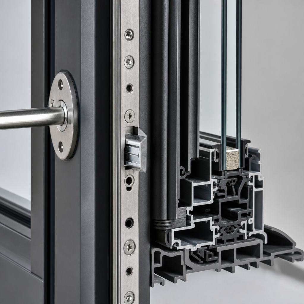 Lift & Slide Doors Multi-point locking keepers