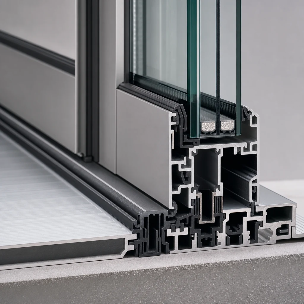 Lift-Slide & Sliding Doors Threshold and drainage