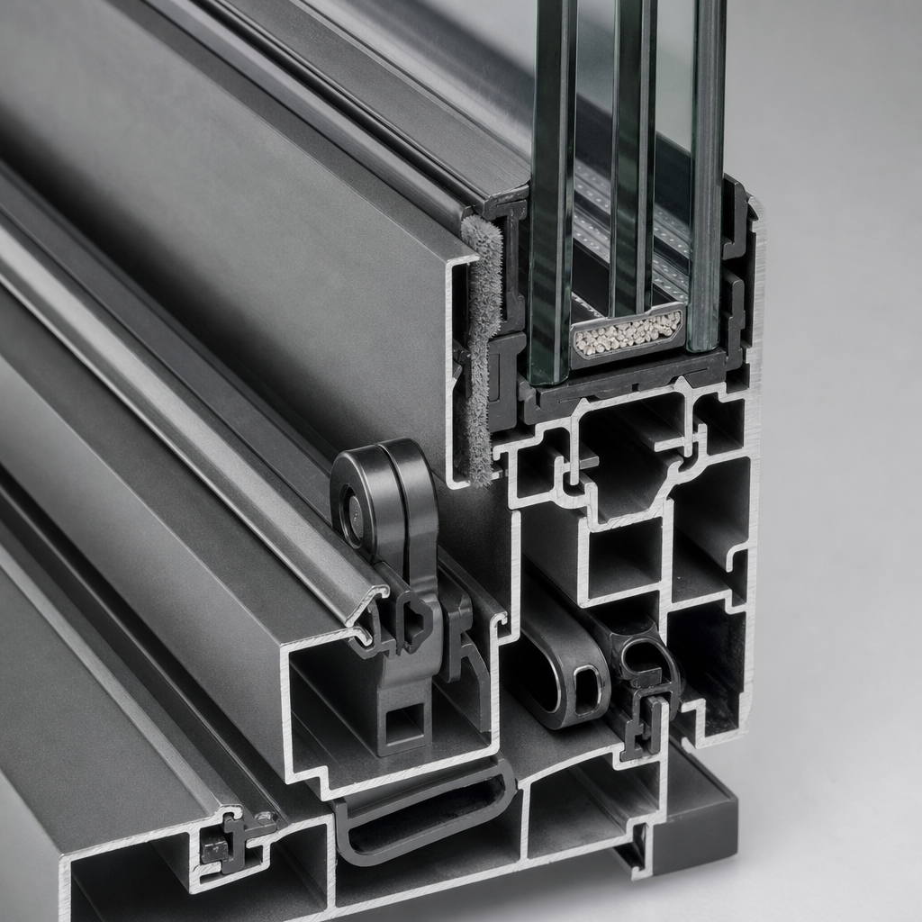 Sliding Windows Meeting stile interlock