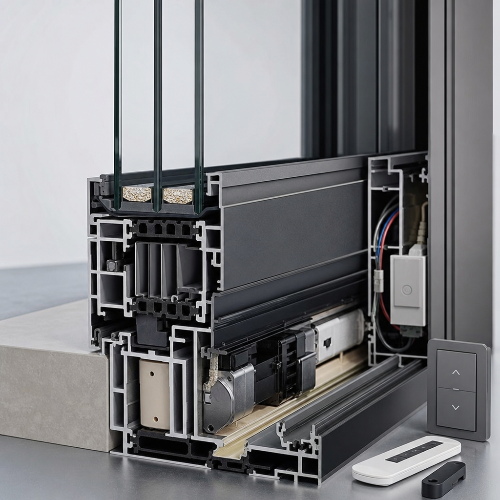 Smart Window Systems Smart control module