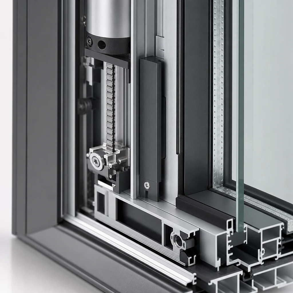 Smart Lift Windows Motor and lifting rail