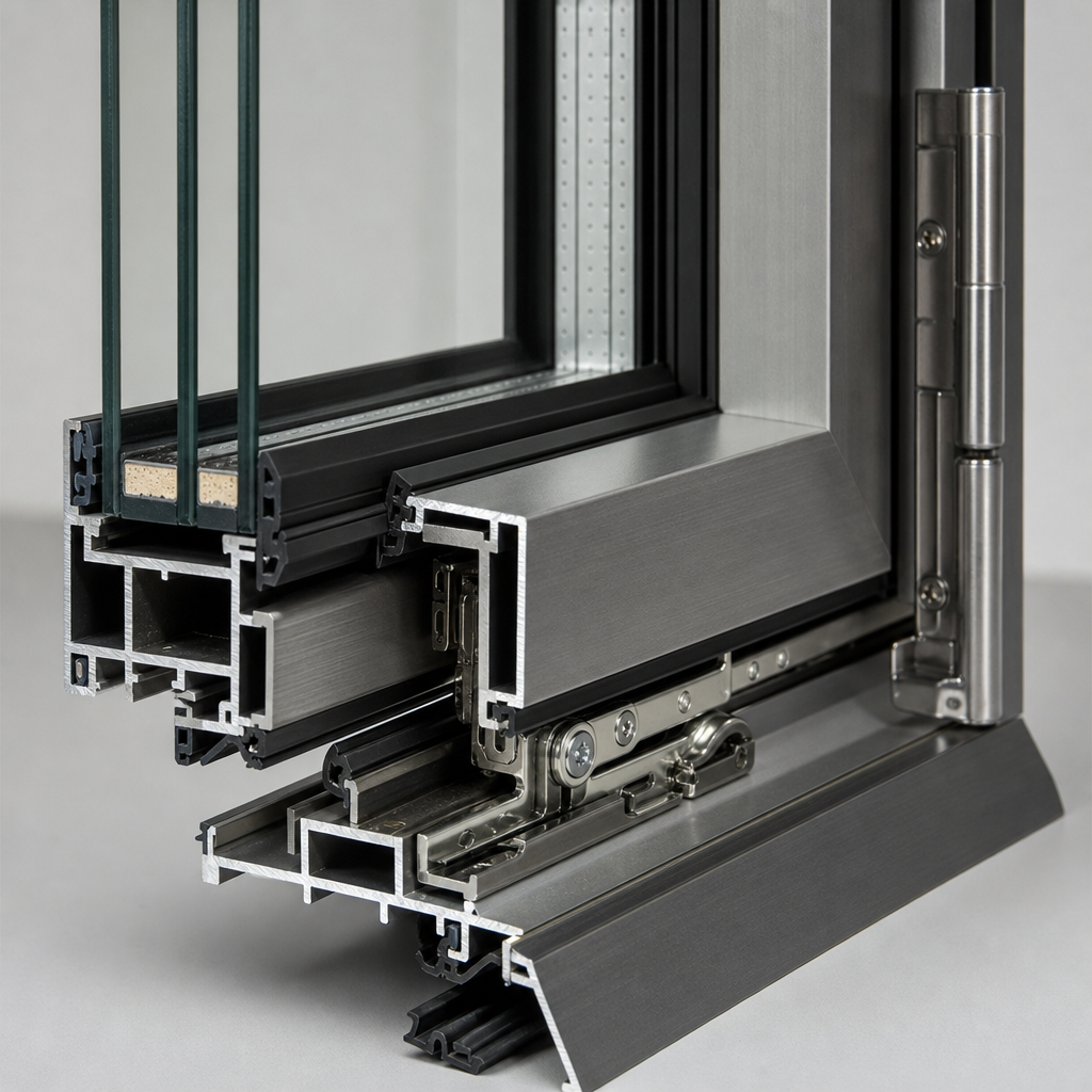 Tilt & Turn Windows Corner joint detail