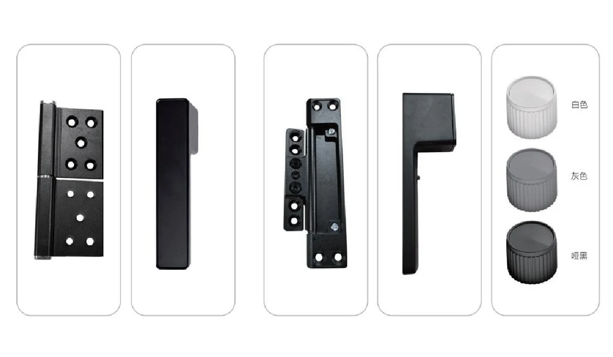 Aluminum-Wood Ecological Doors visual reference 5